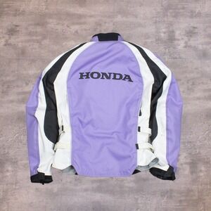Vintage VTG Y2K 2000's 00's Honda Purple Padded Motocross Racing Jacket